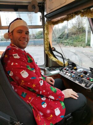 Lebkuchen-Bahn an den ersten drei Adventssamstagen - kostenlos durch die Mannheimer City